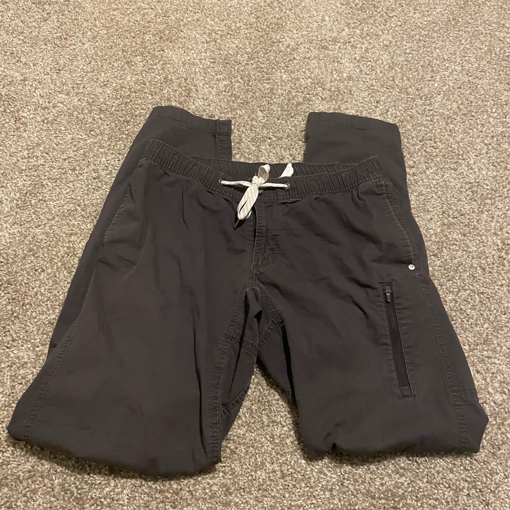 Vuori Ripstop Climber Pants gray L outdoor hiking‎ camping performance casual